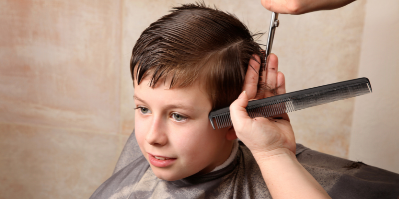 Haircut for autistic children